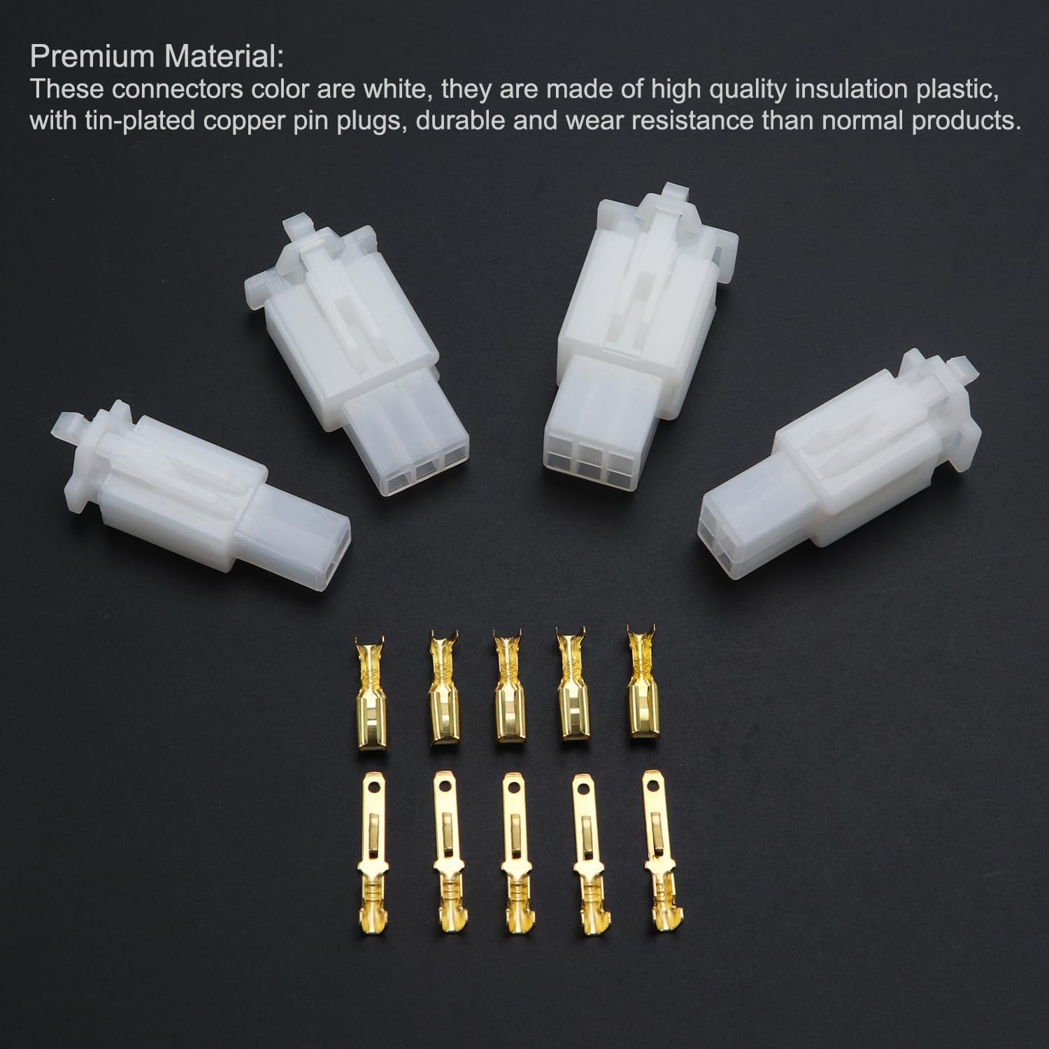 YIXISI 190 Adet 2 3 4 6 Pin Otomotiv Elektrik Kablosu Konnektör